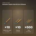 ROTULADOR STABILO POINT 88 AZUL ULTRAMAR - formato de venta: paquete de 10, caja de 500