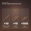 ROTULADOR STABILO POINT 88 CARNE CLARO - formato de venta: paquete de 10, caja de 500