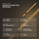 ROTULADOR STABILO POINT 88 NARANJA  - resumen de atributos
