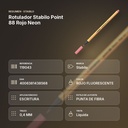 ROTULADOR STABILO POINT 88 ROJO NEON  - resumen de atributos