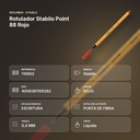 ROTULADOR STABILO POINT 88 ROJO - resumen de atributos