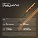 ROTULADOR STABILO POINT 88 VERDE PINO  - resumen de atributos