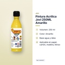 PINTURA ACRILICA JOVI 250ML AMARILLO - características principales