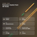 ROTULADOR STABILO POINT 88 VERDE - resumen de atributos