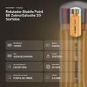 ROTULADOR STABILO POINT 88 ZEBRUI ESTUCHE 20  SURTIDOS  - resumen de atributos