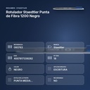 ROTULADOR STAEDTLER PUNTA DE FIBRA 1200 NEGRO - resumen de atributos