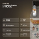 PINTURA ACRILICA JOVI 250ML PLATA - resumen de atributos