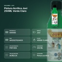 PINTURA ACRILICA JOVI 250ML VERDE CLARO - resumen de atributos