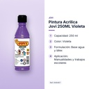 PINTURA ACRILICA JOVI 250ML VIOLETA - características principales