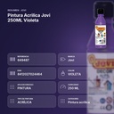 PINTURA ACRILICA JOVI 250ML VIOLETA - resumen de atributos