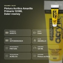 PINTURA ACRÍLICO AMARILLO PRIMARIO 120ML DALER-ROWNEY  - resumen de atributos
