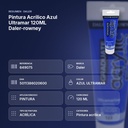 PINTURA ACRÍLICO AZUL ULTRAMAR 120ML DALER-ROWNEY  - resumen de atributos