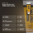PINTURA ACRÍLICO ORO 120ML DALER-ROWNEY  - resumen de atributos