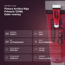 PINTURA ACRÍLICO ROJO PRIMARIO 120ML DALER-ROWNEY  - resumen de atributos