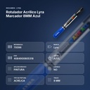 ROTULADOR ACRÍLICO LYRA MARCADOR 8MM AZUL  - resumen de atributos