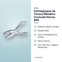 EXTRAEGRAPAS DE TENAZA METÁLICO CROMADO NOVUS B85 - características principales