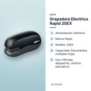 GRAPADORA ELECTRICA RAPID 20EX - características principales