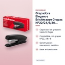 GRAPADORA ELEGANCE ERICHKRAUSE GRAPAS Nº22/24/6/30 HOJAS  - características principales