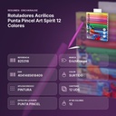 ROTULADORES ACRÍLICOS PUNTA PINCEL ART SPIRIT 12 COLORES - resumen de atributos