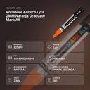 ROTULADOR ACRÍLICO LYRA 2MM NARANJA GRADUATE MARK ALL  - resumen de atributos