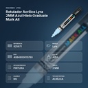 ROTULADOR ACRÍLICO LYRA 2MM AZUL HIELO GRADUATE MARK ALL  - resumen de atributos
