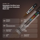 ROTULADOR ACRÍLICO LYRA 2MM MARRON GRADUATE MARK ALL - resumen de atributos