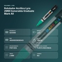 ROTULADOR ACRÍLICO LYRA 2MM ESMERALDA GRADUATE MARK ALL - resumen de atributos