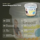 ARENA MAGICA AZUL 750G - resumen de atributos