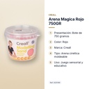 ARENA MAGICA ROJO 750GR  - características principales