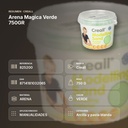 ARENA MAGICA VERDE 750GR - resumen de atributos