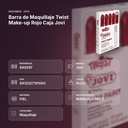 BARRA DE MAQUILLAJE TWIST MAKE-UP ROJO CAJA JOVI - resumen de atributos