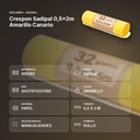 CRESPON SADIPAL 0,5X2M AMARILLO CANARIO - resumen de atributos