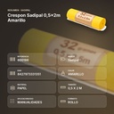 CRESPON SADIPAL 0,5X2M AMARILLO  - resumen de atributos