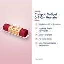 CRESPON SADIPAL 0,5X2M GRANATE - características principales