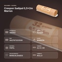 CRESPON SADIPAL 0,5X2M MARRON - resumen de atributos