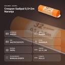CRESPON SADIPAL 0,5X2M NARANJA - resumen de atributos