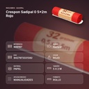CRESPON SADIPAL 0 5X2M ROJO - resumen de atributos