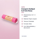 CRESPON SADIPAL 0,5X2M ROSA - características principales