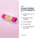 CRESPON SADIPAL 0,5X2M MAGENTA - características principales