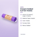 CRESPON SADIPAL 0,5X2M VIOLETA - características principales