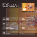 BLOC DIBUJO  BASIK GUARRO A4+ LISO ENCOLADO 150G - resumen de atributos