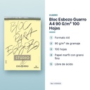 BLOC ESBOZO GUARRO A4 90 G/M² 100 HOJAS - características principales