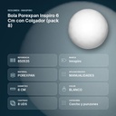 BOLA POREXPAN INSPIRO 6 CM CON COLGADOR (PACK 8) - resumen de atributos