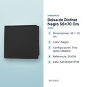 BOLSA DE DISFRAZ NEGRO 56×70 CM  - características principales