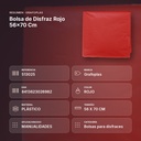 BOLSA DE DISFRAZ ROJO 56×70 CM  - resumen de atributos