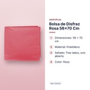 BOLSA DE DISFRAZ ROSA 56×70 CM  - características principales