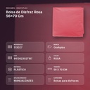 BOLSA DE DISFRAZ ROSA 56×70 CM  - resumen de atributos