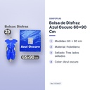 BOLSA DE DISFRAZ AZUL OSCURO 60×90 CM  - características principales