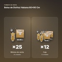 BOLSA DE DISFRAZ HABANA 60×90 CM  - formato de venta: caja de 12
