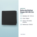 BOLSA DE DISFRAZ NEGRO 60×90 CM  - características principales
